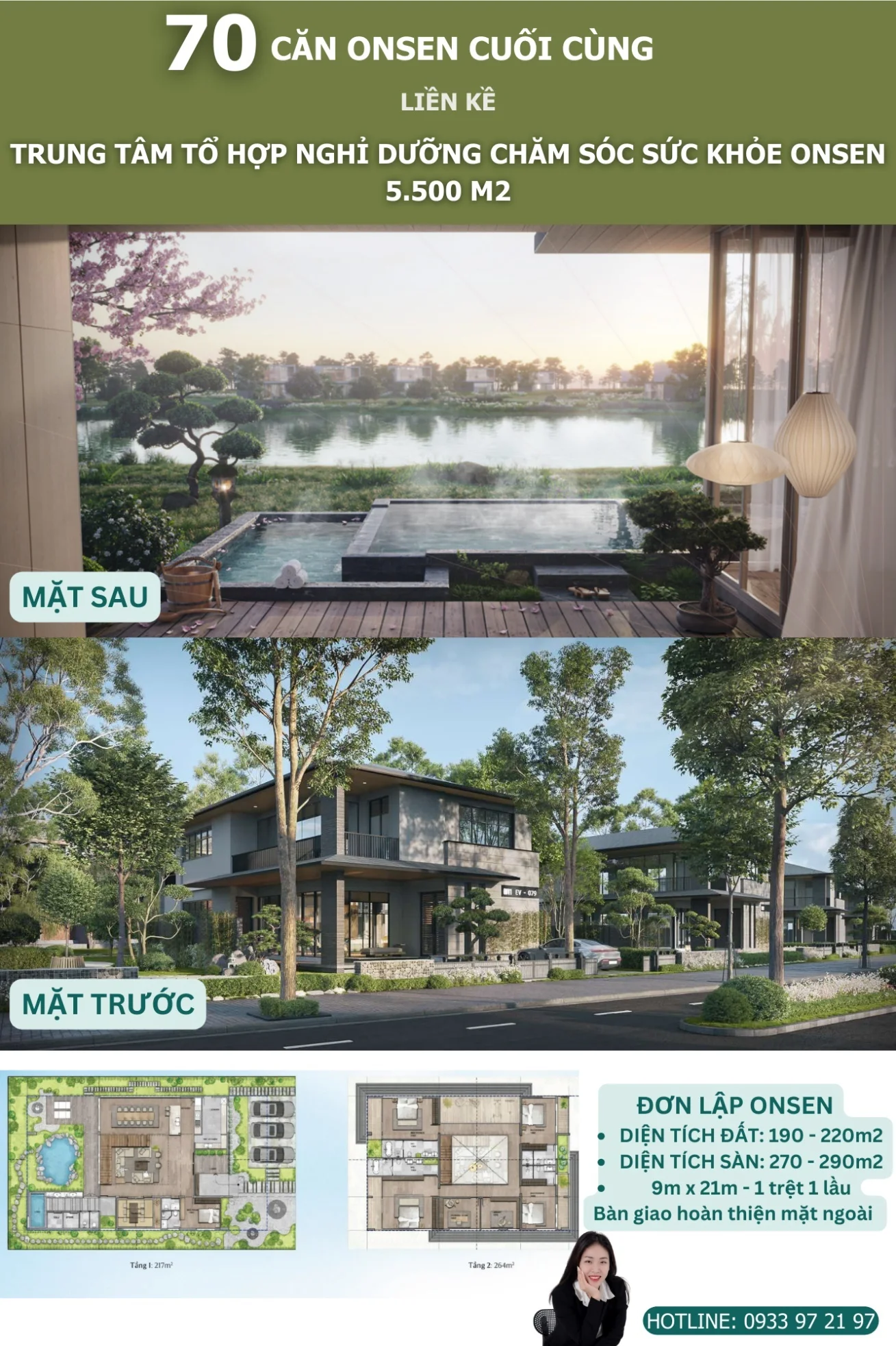 Onsen Villa - high-end resort-style villa design