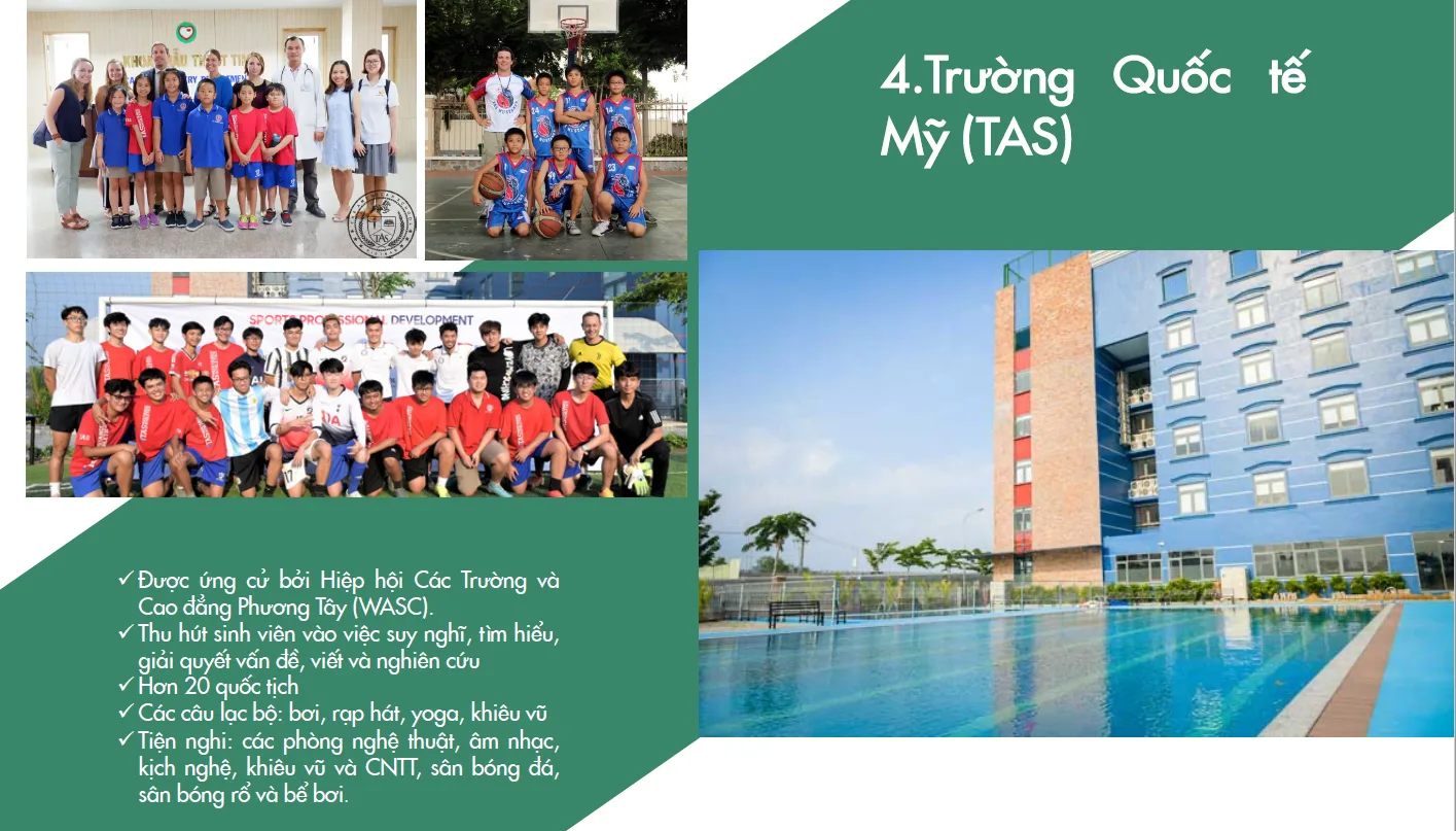 4. The American School (TAS)