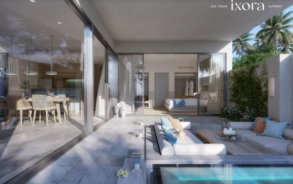 Resort environment at Ixora Ho Tram By Fusion