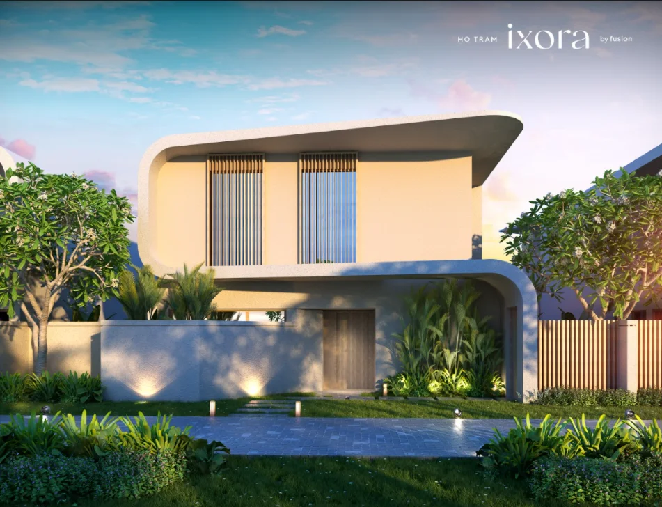 Ixora Ho Tram By Fusion villa exterior render