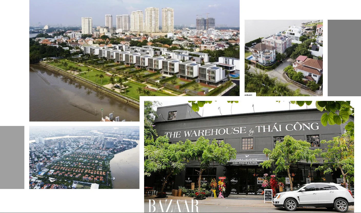 Render from the Saigon River perspective