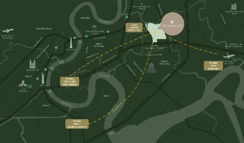 The Global City location view 4