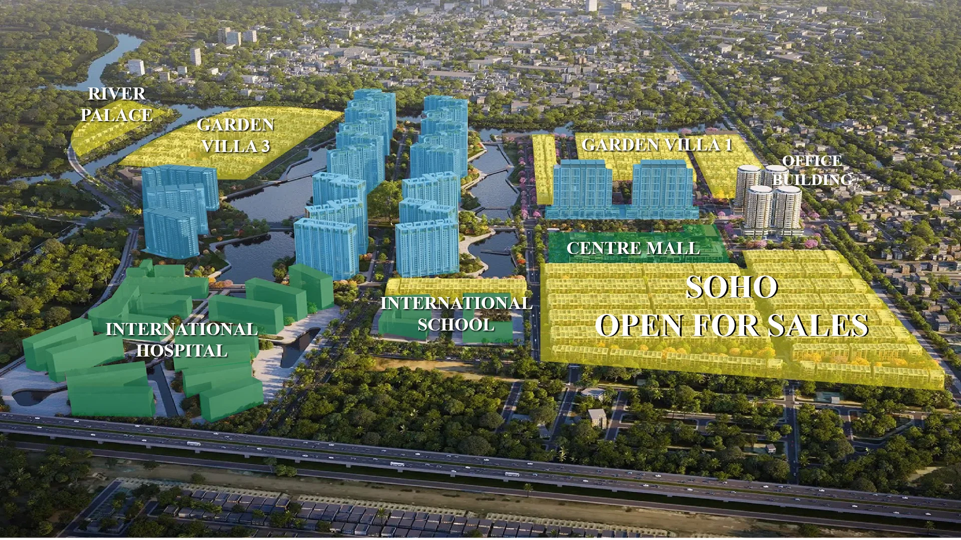 The Global City SOHO shophouse view 7