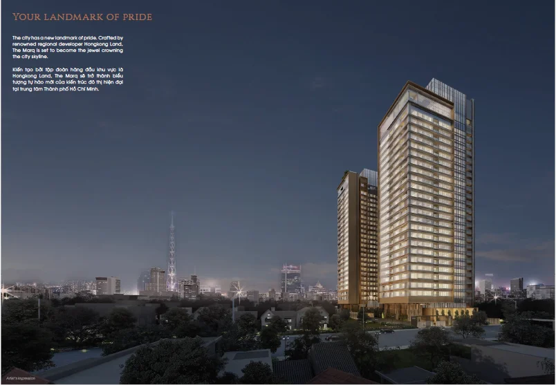 Project overview render of The Marq