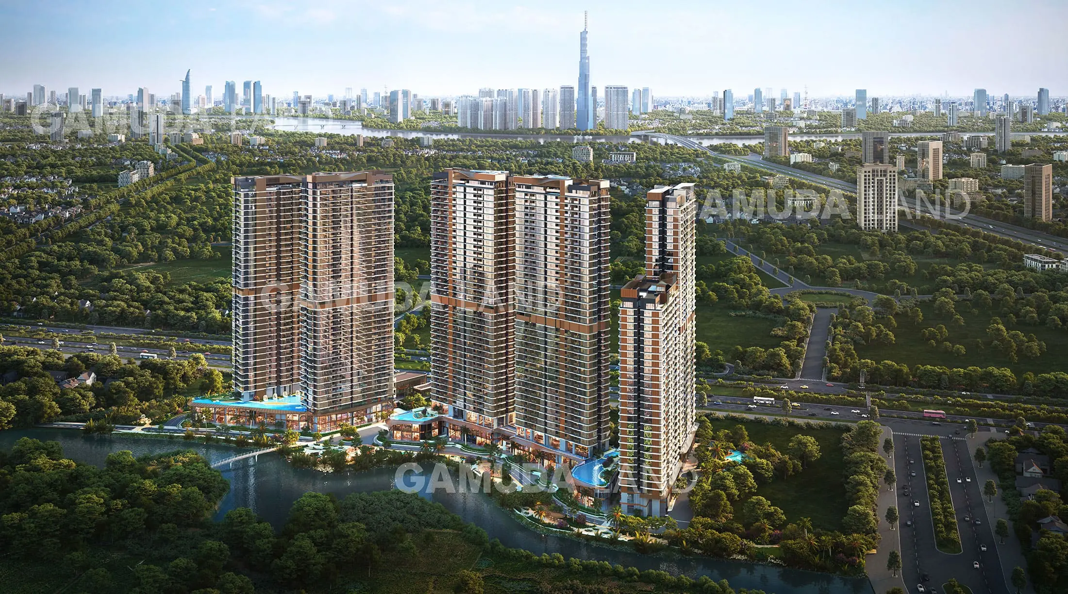 Phối cảnh tổng quan Eaton Park