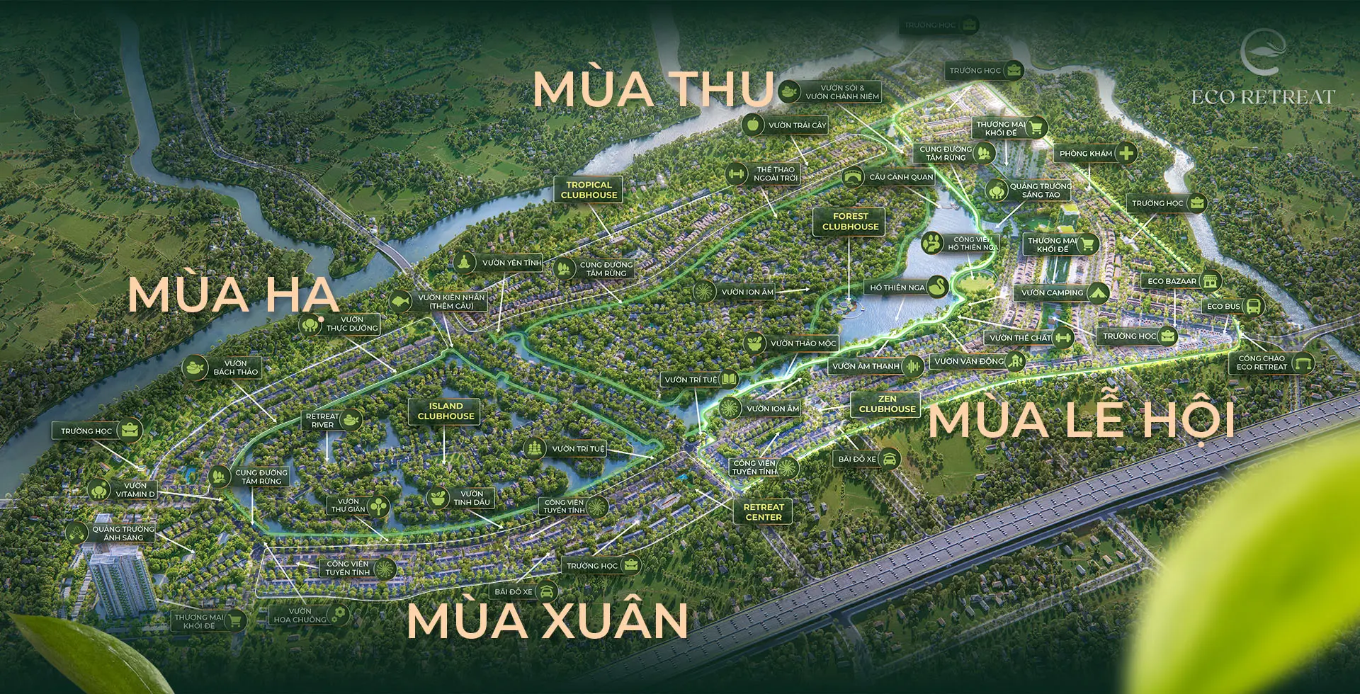 Eco Retreat amenities