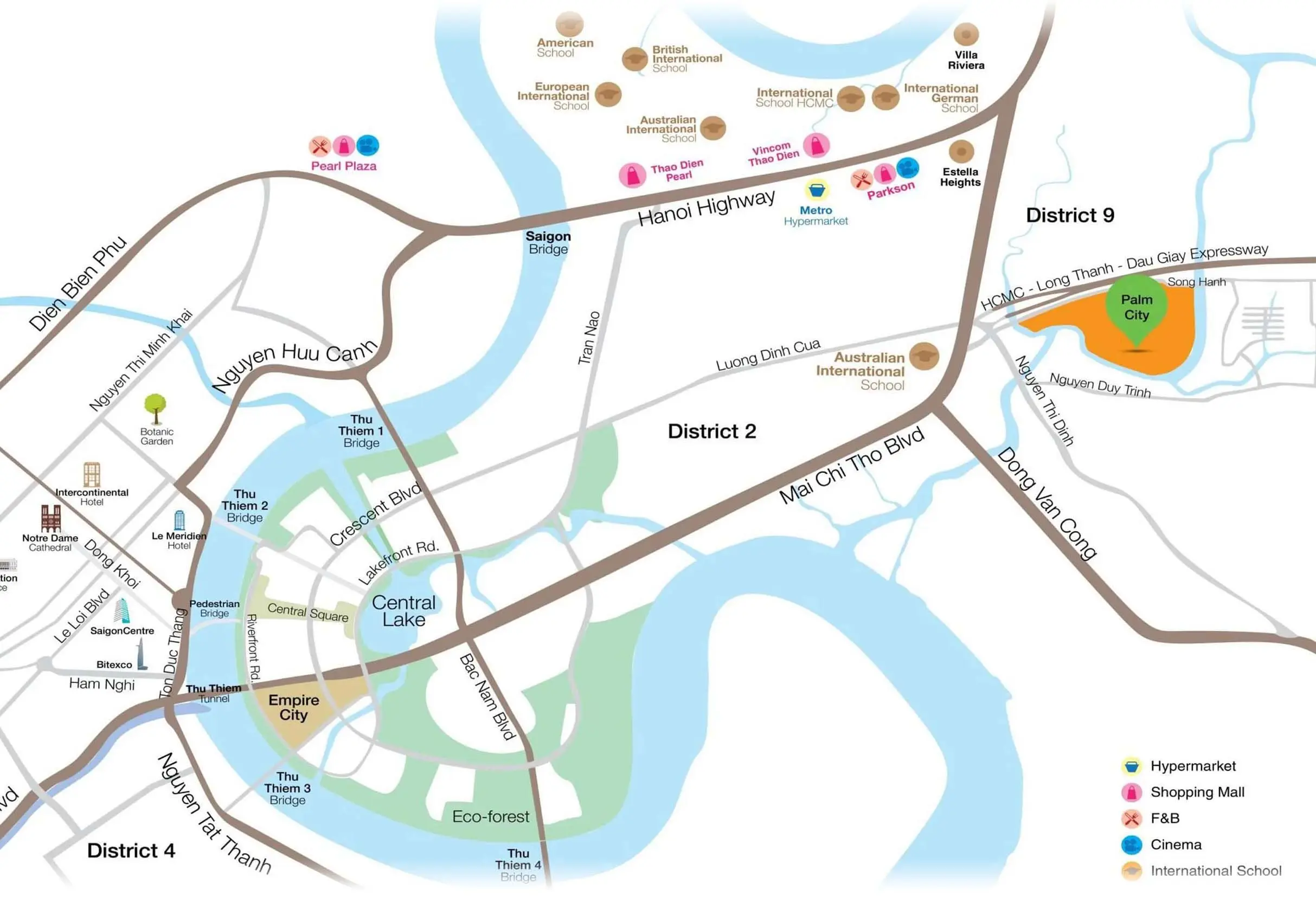 Vị trí Palm City Palm River