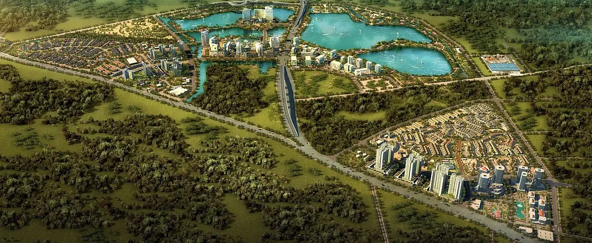 Phối cảnh tổng thể Spring Ville