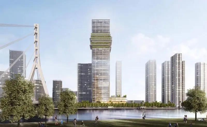 Phối cảnh The Sun Tower Ba Son