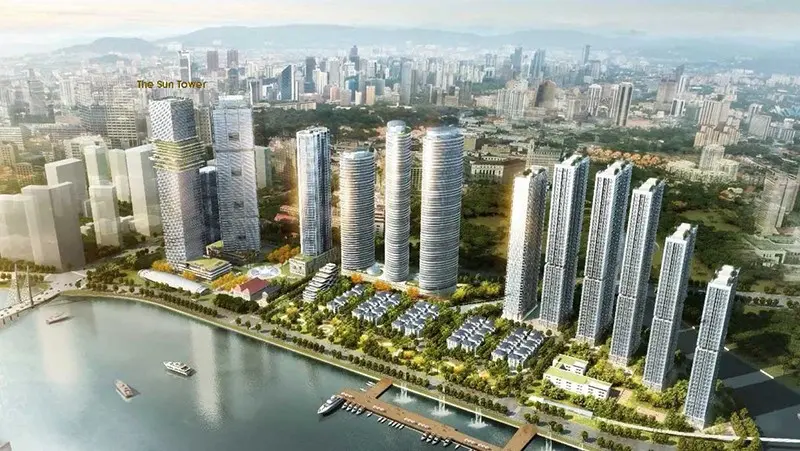 Sơ đồ vị trí The Sun Tower Ba Son