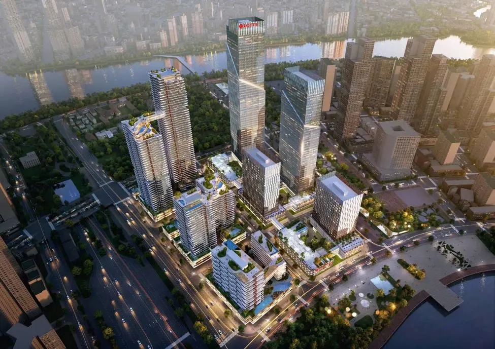 Thủ Thiêm Eco Smart City aerial