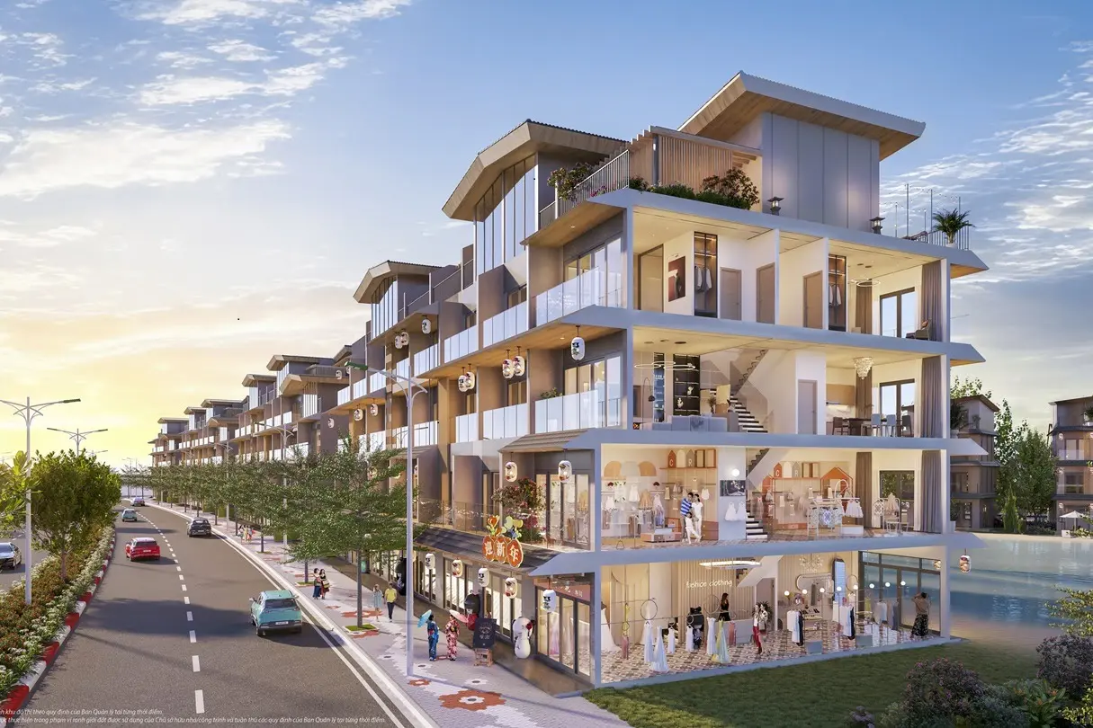 Nhà phố thương mại