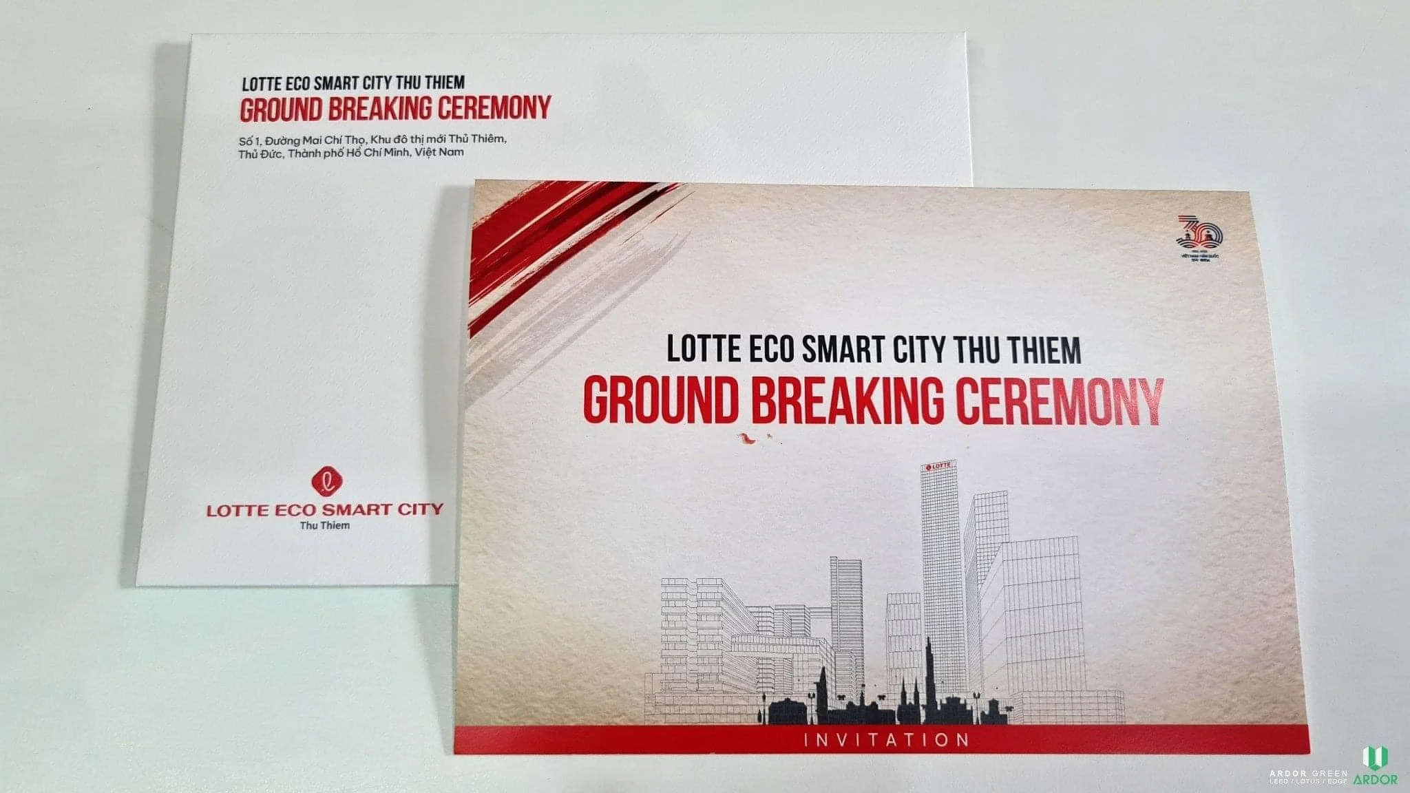 Location map of Lotte Eco Smart City in the Thu Thiem area