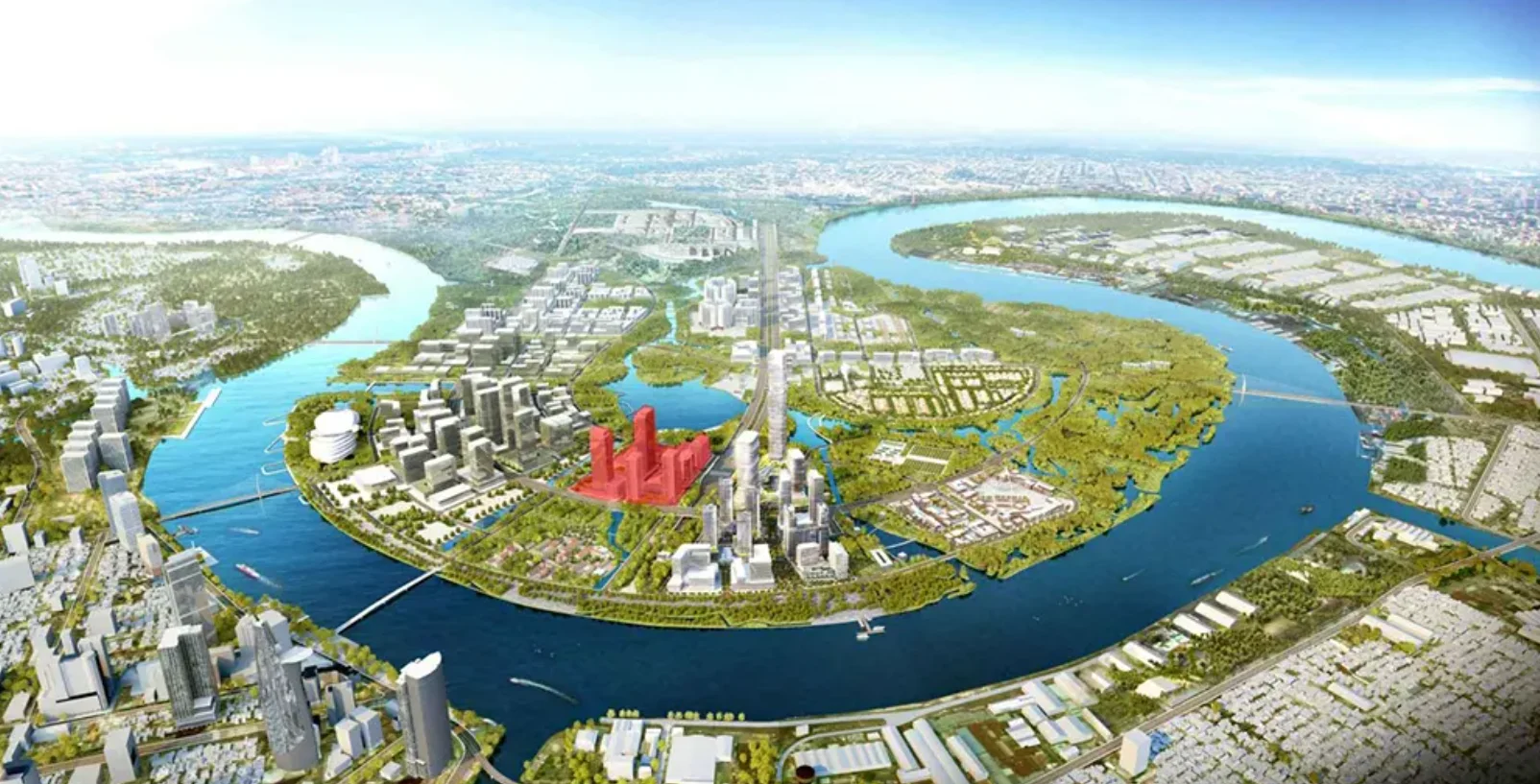 Project detail render - Lotte Eco Smart City