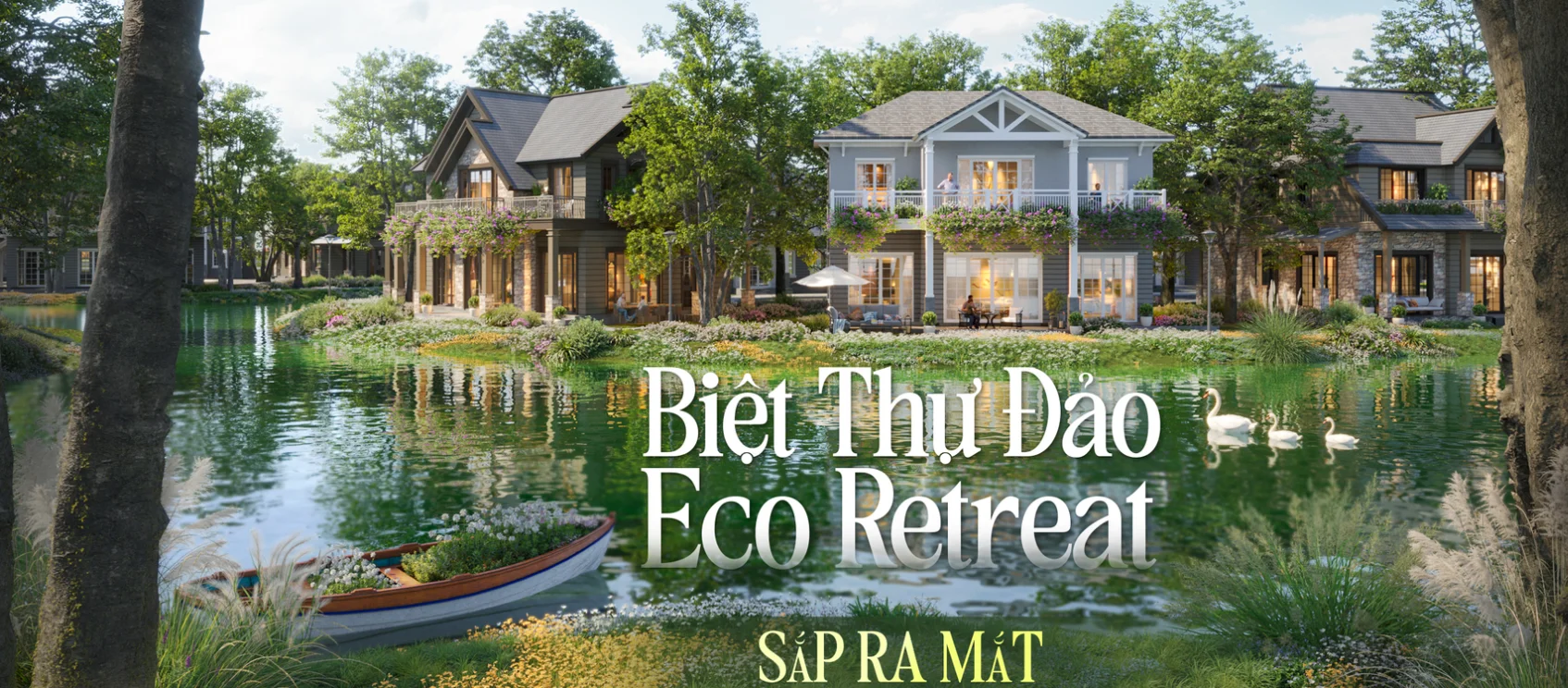 Island villas designed by Bill Bensley at Retreat Island