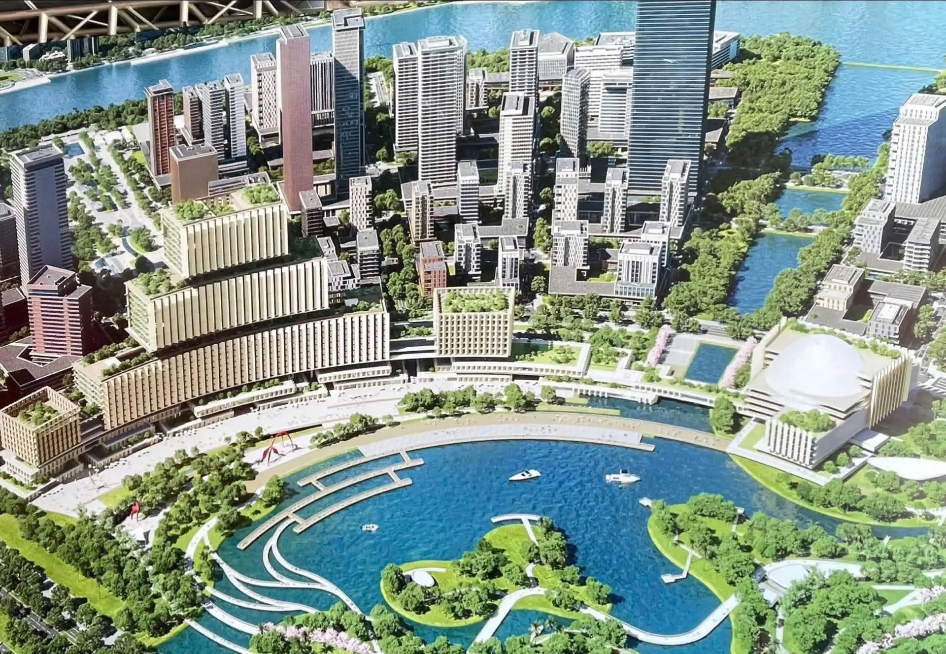 Metro Line 2 route diagram - Ben Thanh to Thu Thiem underground metro alignment