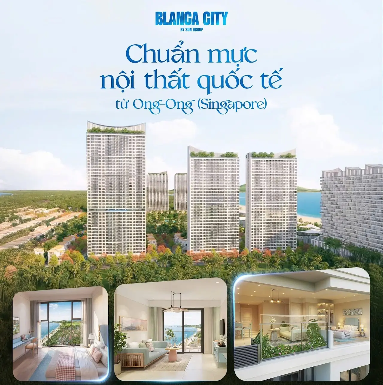 Phối cảnh tổng thể Blanca City