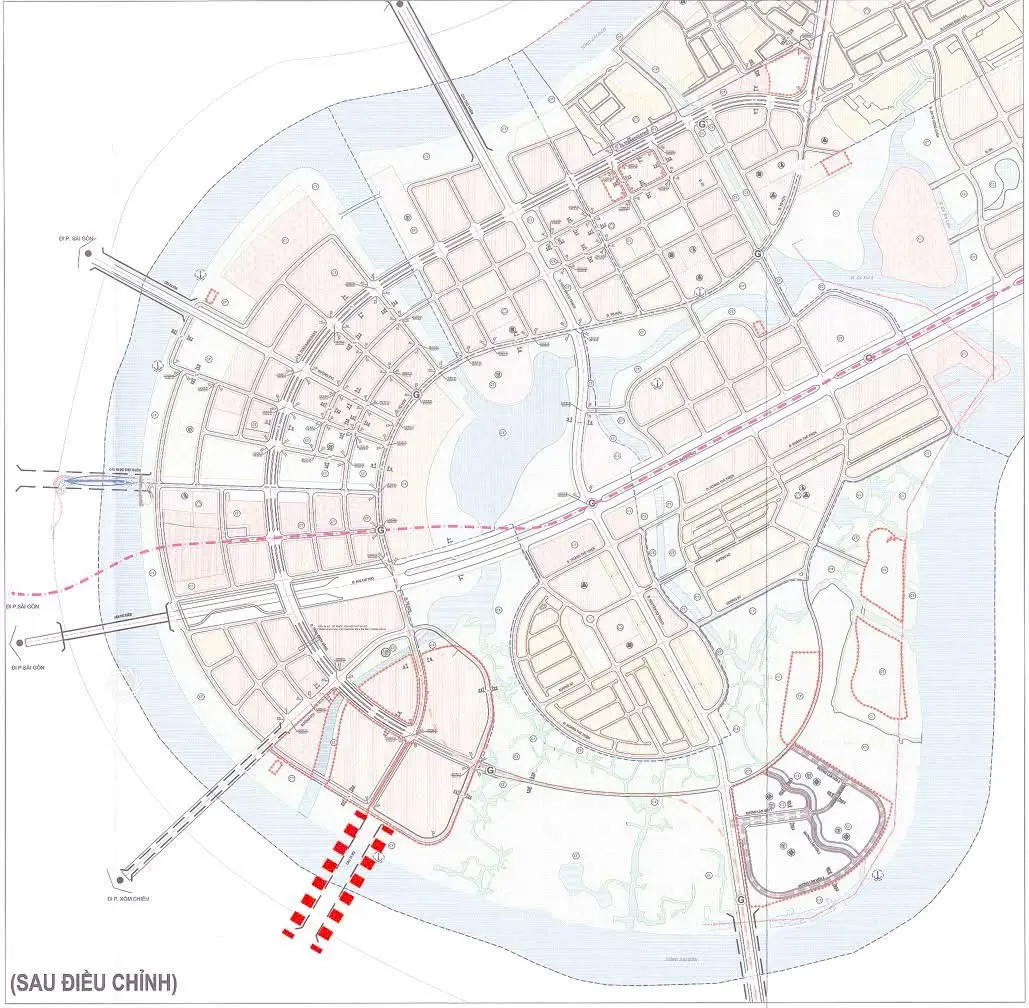 Vị trí Sun Thủ Thiêm