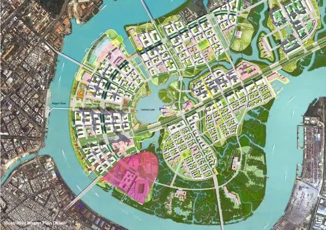 Quy hoạch tổng thể Thủ Thiêm